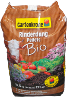 12,5kg Gartenkrone BIO Rinderdung Pellets 12,5kg Gartenkrone BIO Rinderdung Pellets