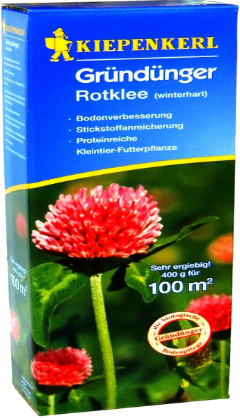 400g Kiepenkerl Gründünger Rotklee Winterhart