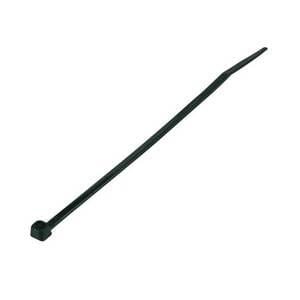 100 Stück Kabelbinder, 200 x 4,6 mm, schwarz