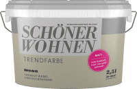 2,5L Schöner Wohnen Trend Wandfarbe matt Moon 2,5L Schöner Wohnen Trend Wandfarbe matt Moon