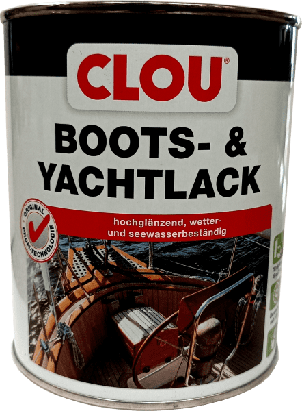 750ml Clou Boots- & Yachtlack transparent