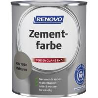 750mL Renovo Zementfarbe steingrau RAL7030 750mL Renovo Zementfarbe steingrau RAL7030